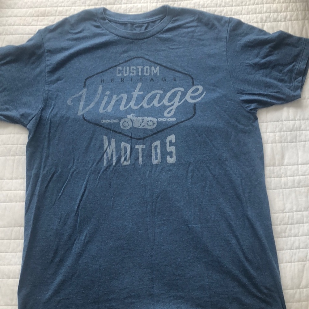 Vintage screen blue T-shirt